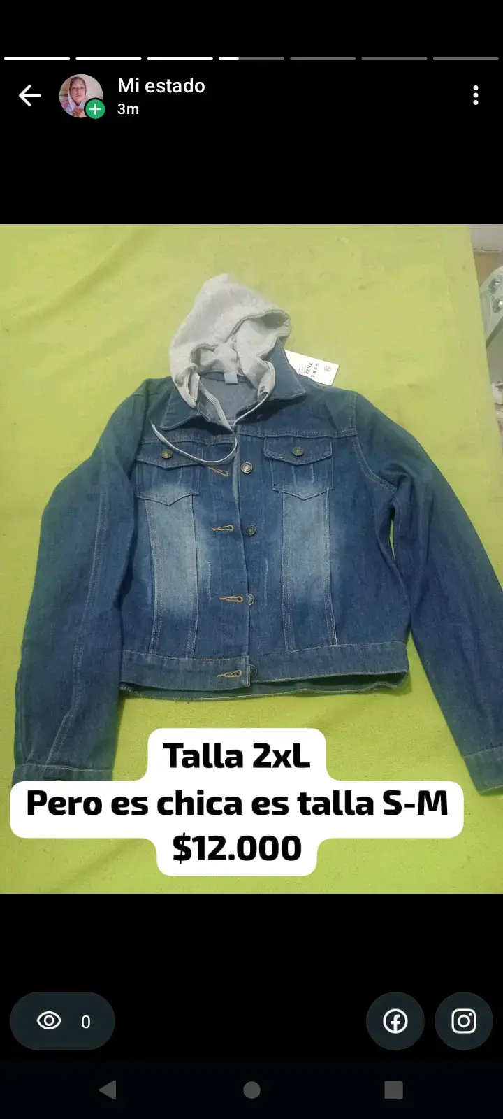 Chaqueta beige para hombre talla M - 3