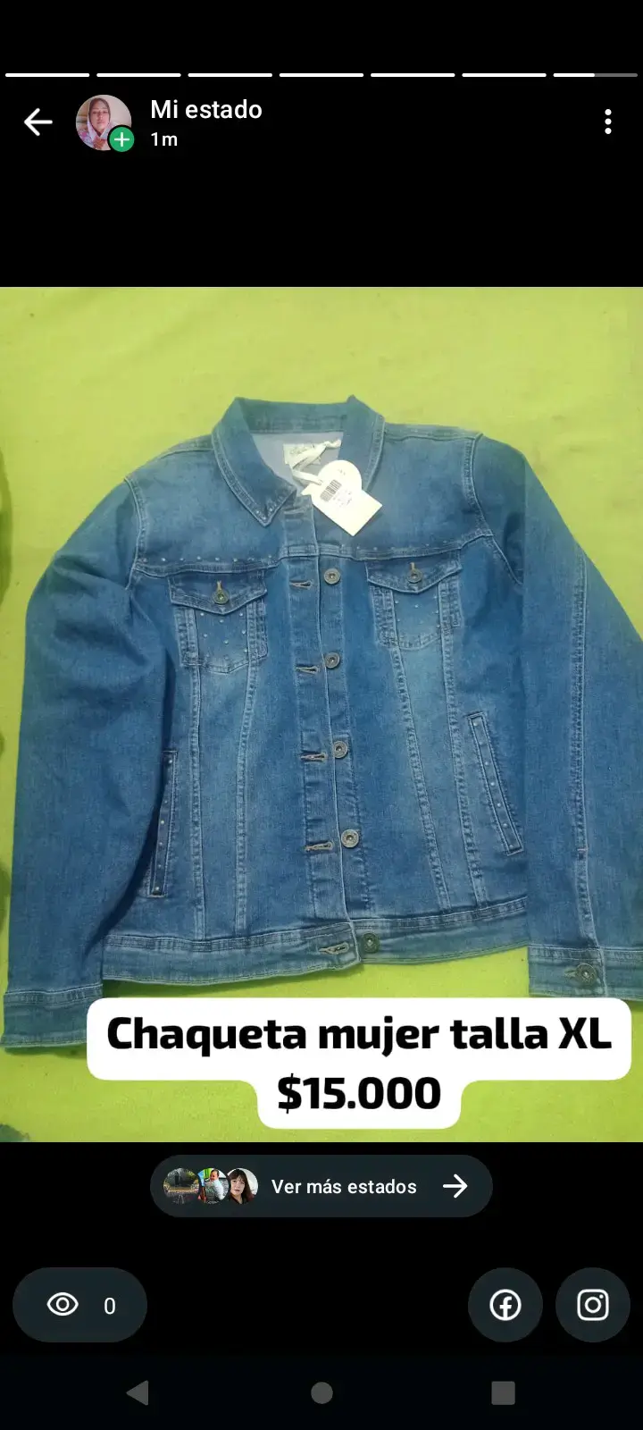 Chaqueta beige para hombre talla M - 5