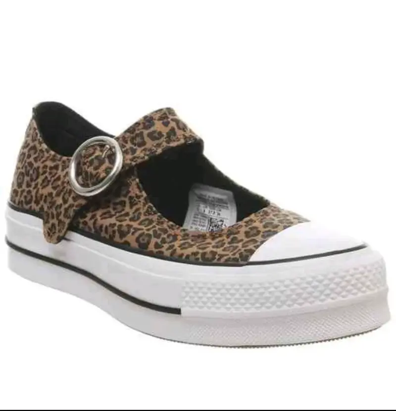 Zapatillas Converse Mary Jane animal print - 1