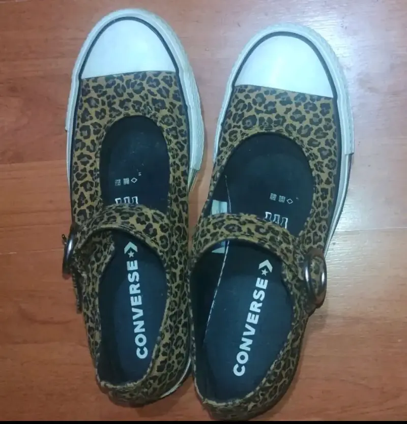 Zapatillas Converse Mary Jane animal print - 4