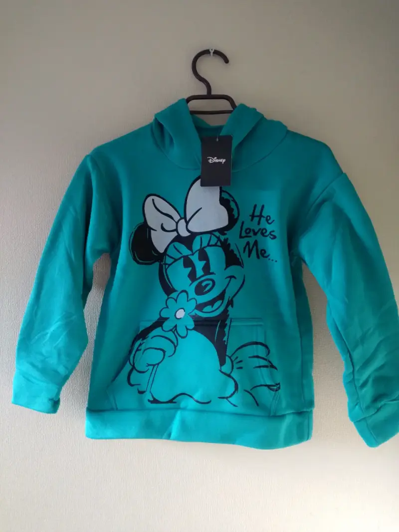 Polerón Disney Minnie Mouse turquesa para niños