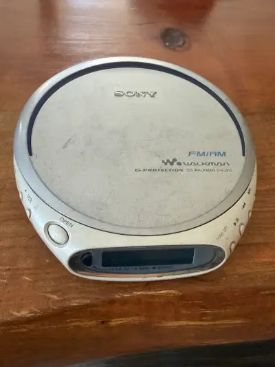 Reproductor CD Walkman Sony con Radio FM/AM - miniatura 1