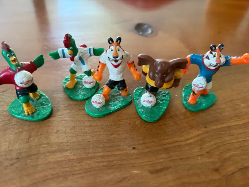 Figuras coleccionables de personajes Kellogg's - 1