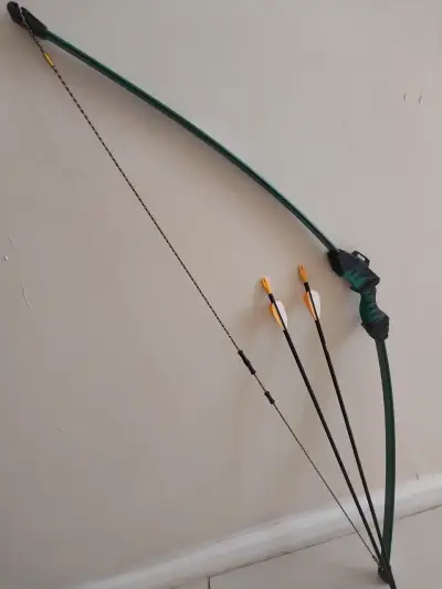 Arco recurvo Bear Archery Goblin verde - miniatura 5