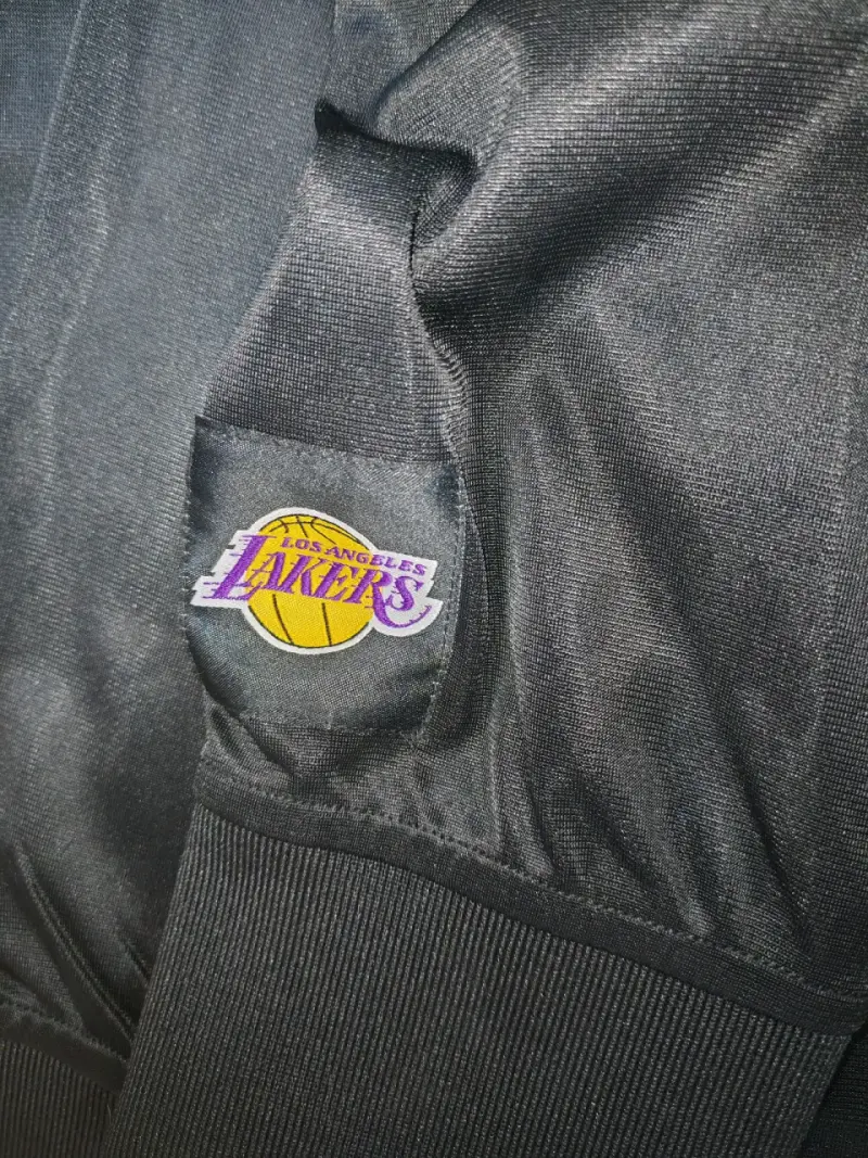 Chaqueta deportiva negra Los Angeles Lakers NBA - 3