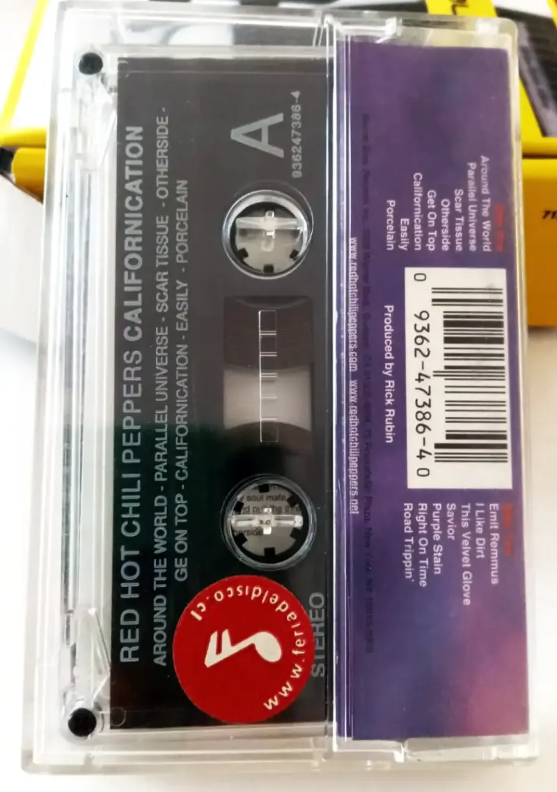 Cassette Red Hot Chili Peppers Californication - 3