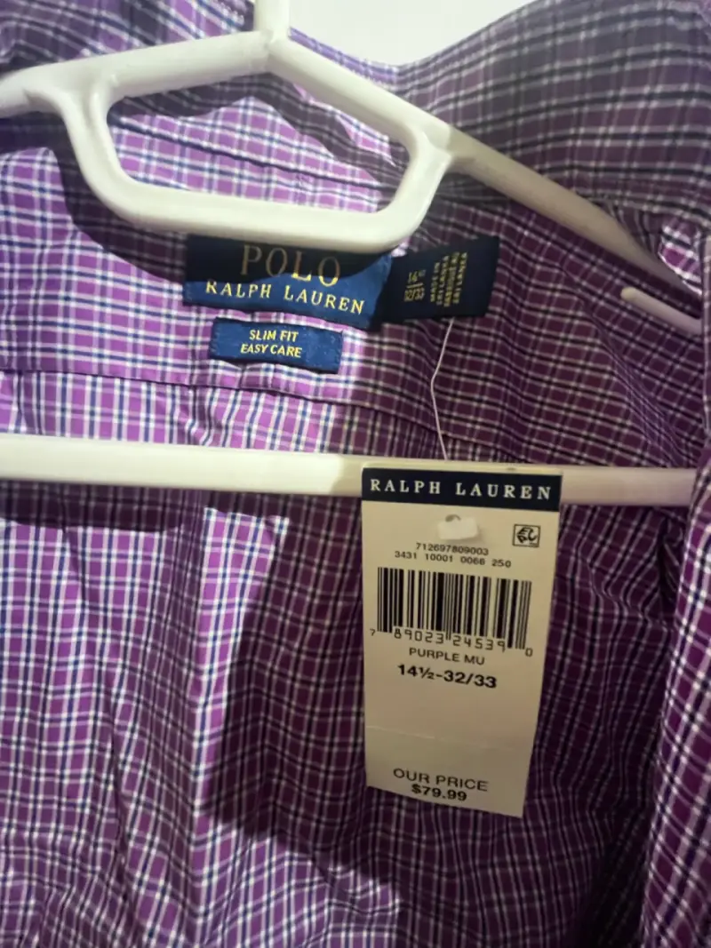 Camisa Polo Ralph Lauren Slim Fit Morada - 2