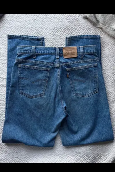 Jeans clásicos Levi's 501 azul - miniatura 2