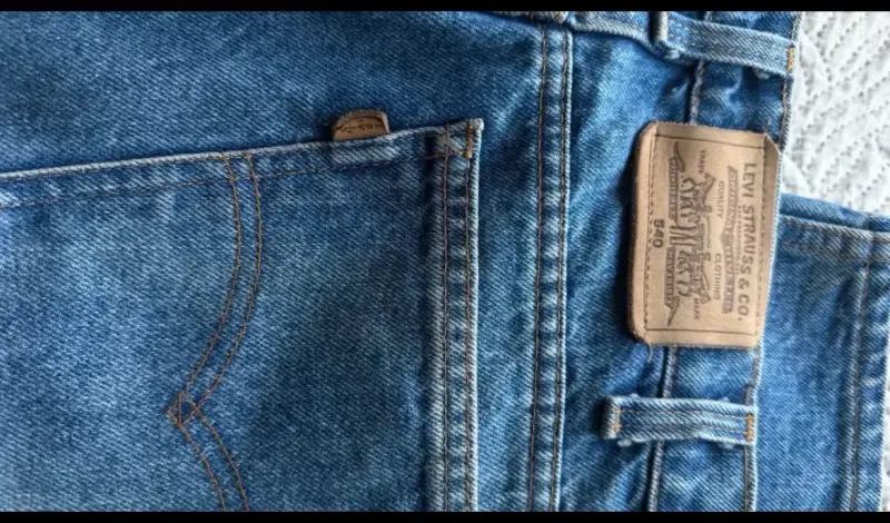 Jeans clásicos Levi's 501 azul - 3