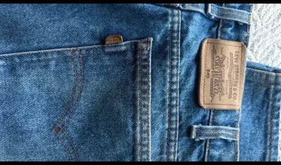 Jeans clásicos Levi's 501 azul - miniatura 3