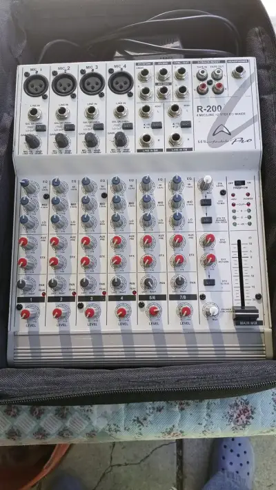 Mezclador de Audio Wheatfield Pro R-200 - miniatura 1