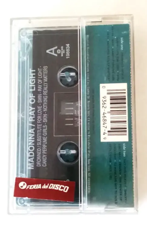 Cassette de música Madonna Ray of Light - 3