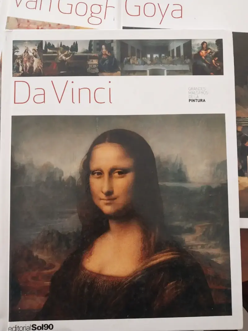 Libro Da Vinci Grandes Maestros de la Pintura