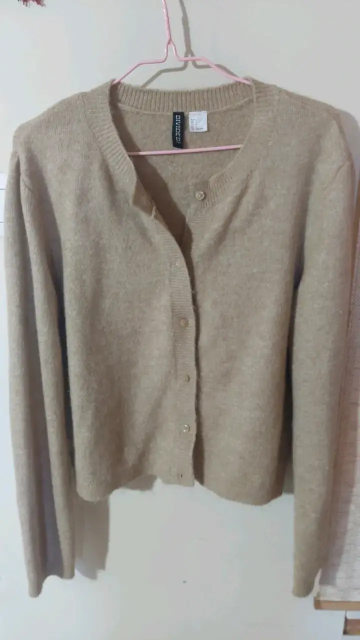 Cardigan beige de lana H&M Divided - 1