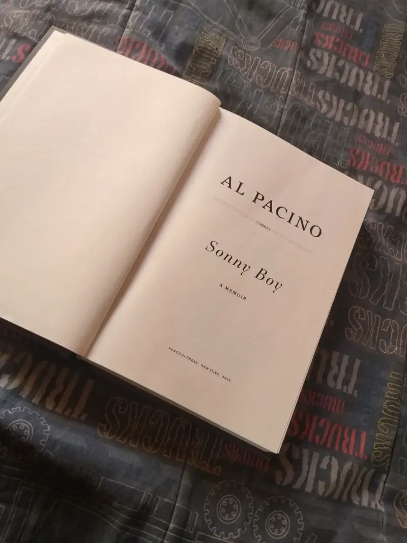 Libro Al Pacino Sonny Boy Edición Americana - 3