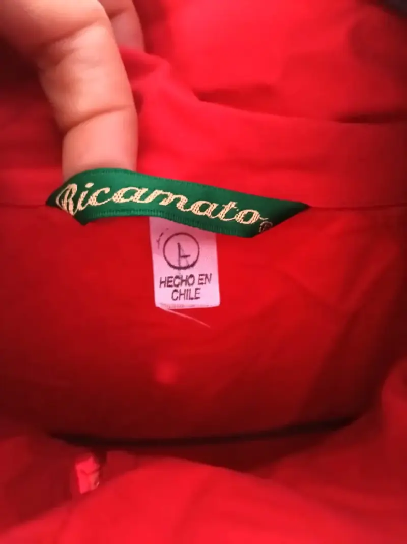 Chaqueta Roja Coca-Cola Chile Rumbo a Francia 98 - 4