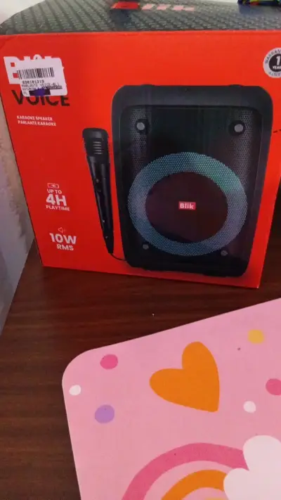 Parlante Karaoke Blik Voice con Micrófono - miniatura 2