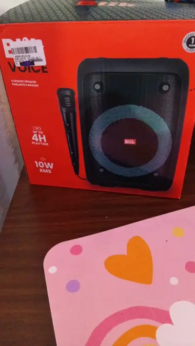 Parlante Karaoke Blik Voice con Micrófono - miniatura 3