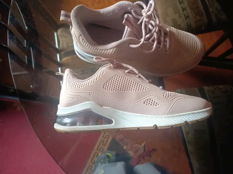 Zapatillas deportivas rosadas para mujer Skechers - 1