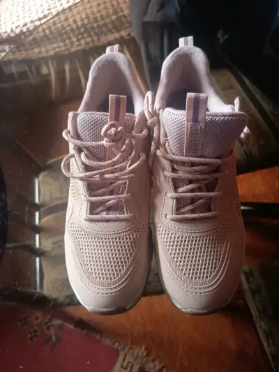 Zapatillas deportivas rosadas para mujer Skechers - miniatura 3