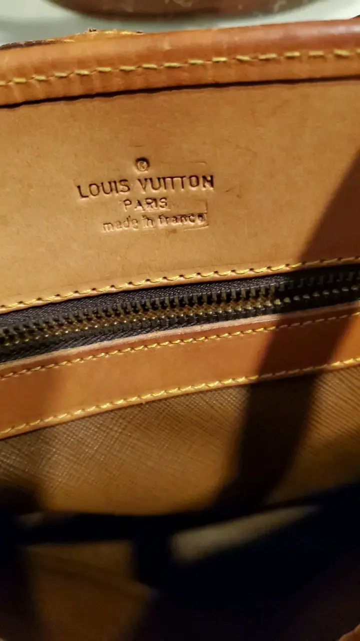 Bolso de mano louis vuitton original marrón - 2