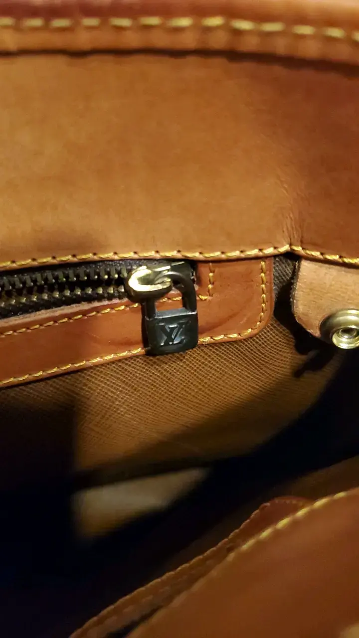 Bolso de mano louis vuitton original marrón - 3