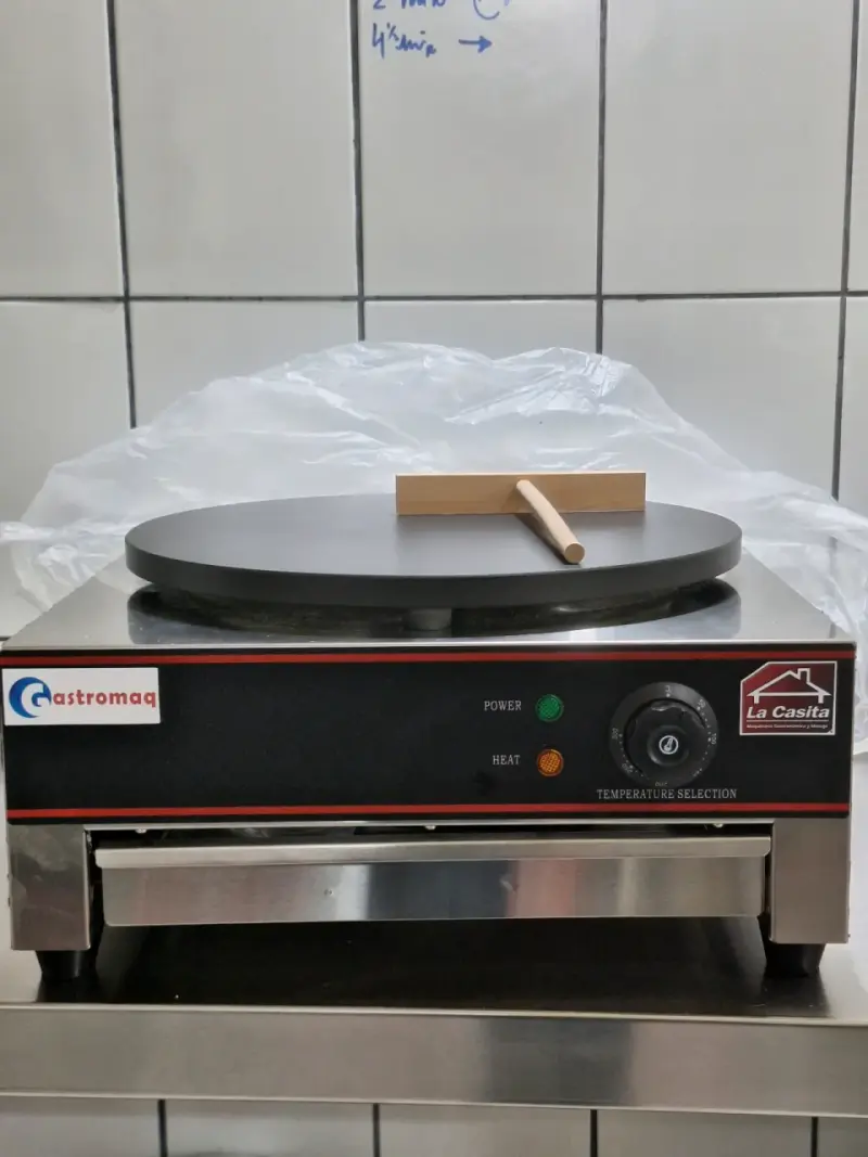 Crepera eléctrica Gastromaq con control de tempera - 1