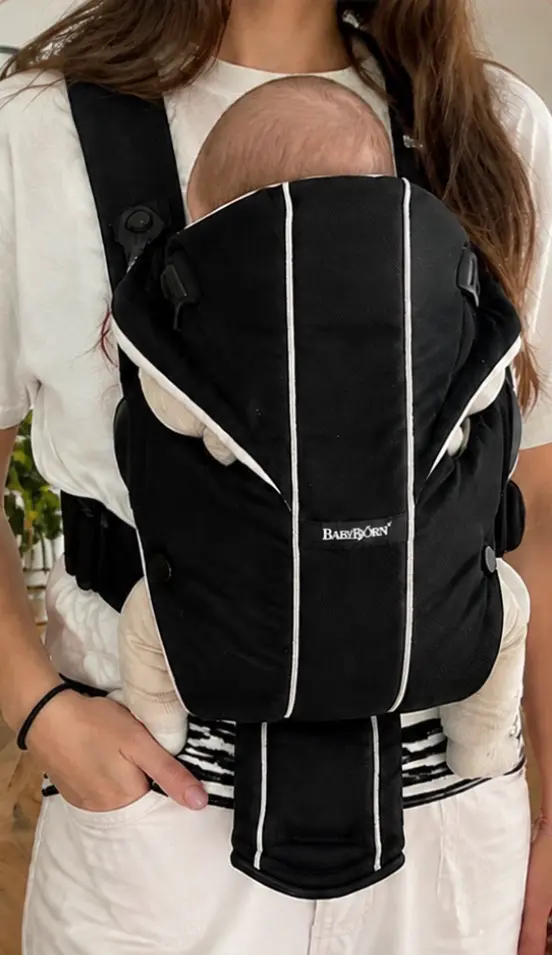 Mochila Porta Bebé BabyBjörn Negra