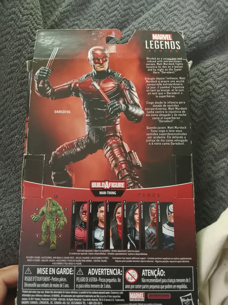 Figura de acción Daredevil Marvel Legends - 5