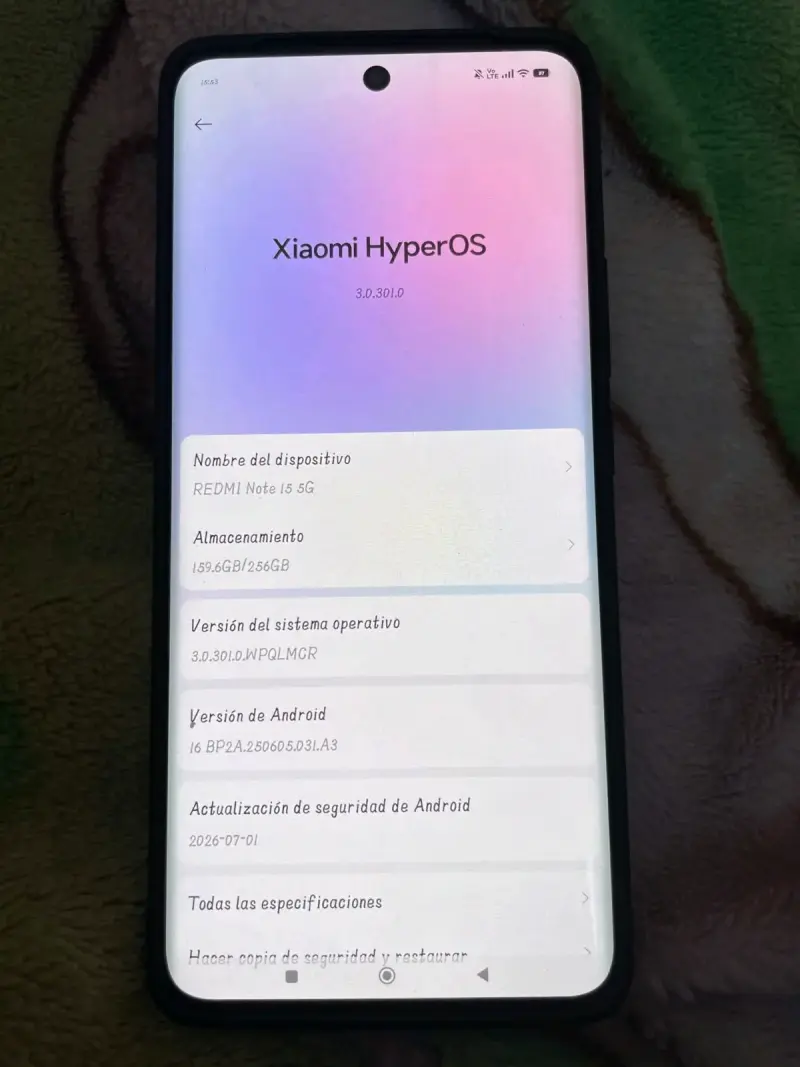 Xiaomi Redmi Note 15 5G con cámara 108MP - 2