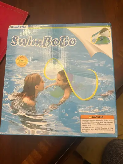 Flotador para bebé SwimBoBo con toldo - miniatura 1