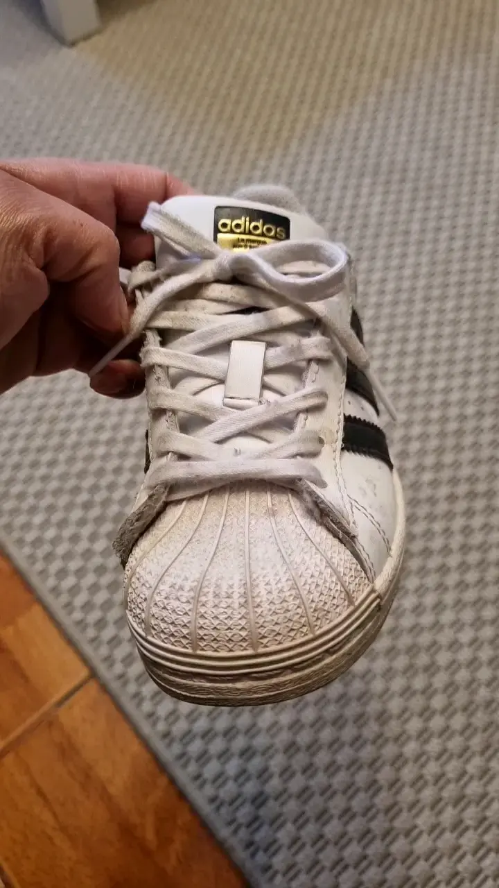 Zapatillas Adidas Superstar Blancas Talla 30 - 2