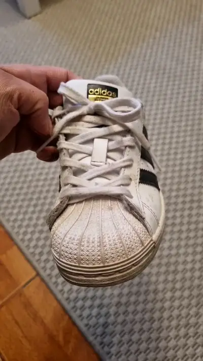 Zapatillas Adidas Superstar Blancas Talla 30 - miniatura 2