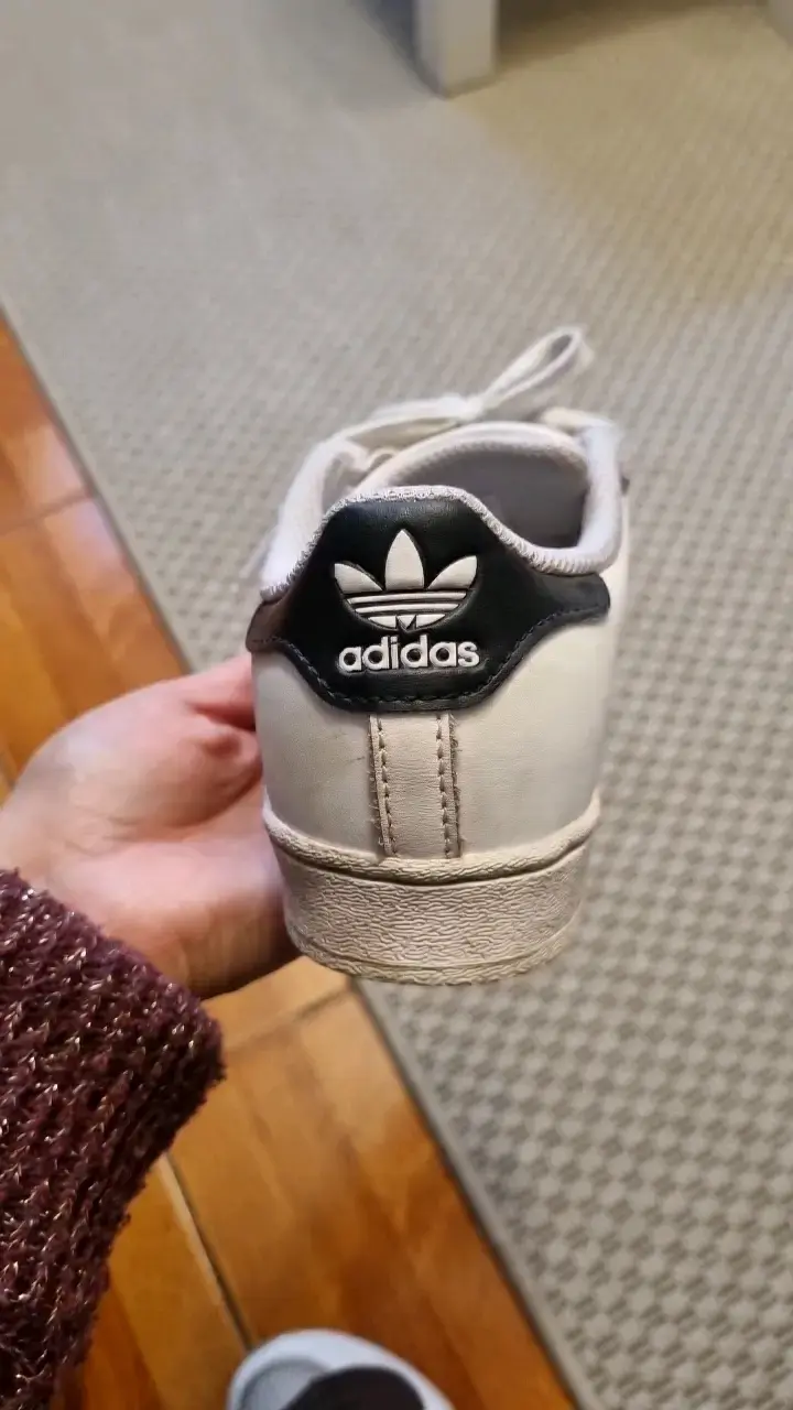 Zapatillas Adidas Superstar Blancas Talla 30 - 5