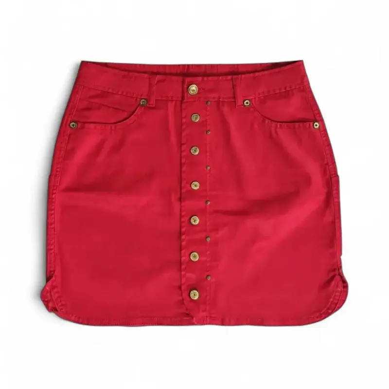 Falda Mango Talla S Para Mujer Con Botones - 1