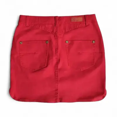 Falda Mango Talla S Para Mujer Con Botones - miniatura 2