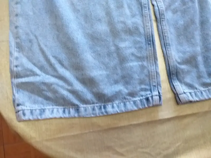 Jeans anchos de mezclilla H&M unisex - 2