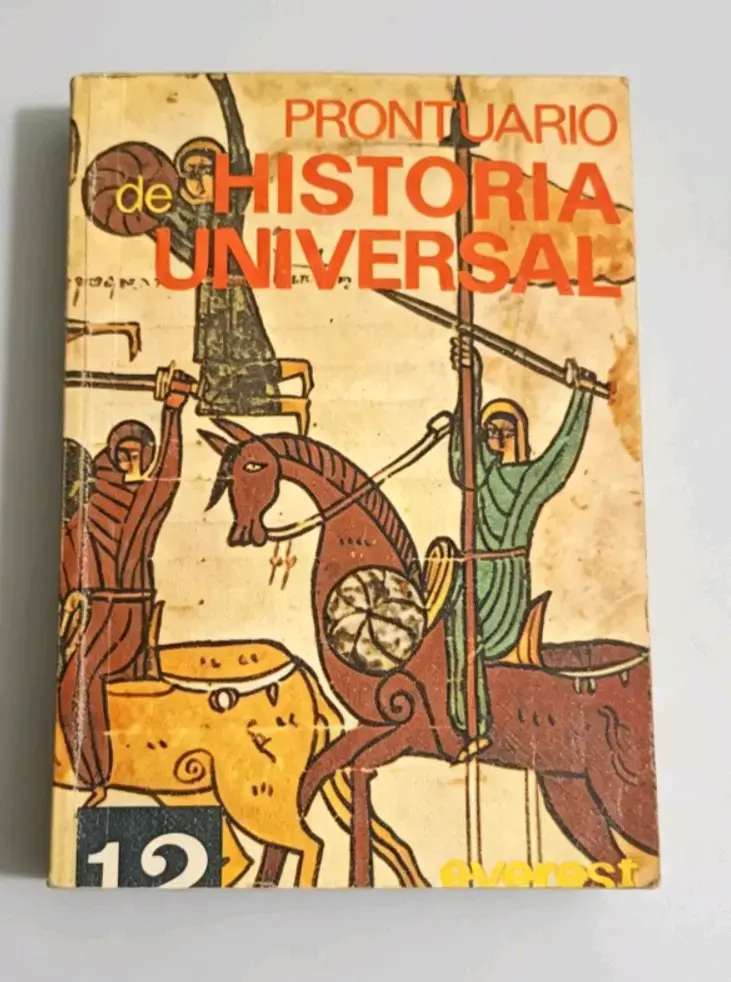 Libro Prontuario de Historia Universal Everest