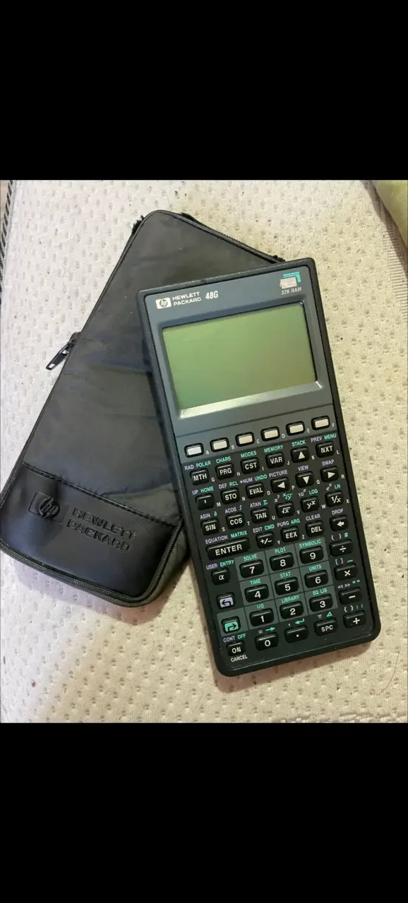 Calculadora Gráfica HP 48G con Estuche