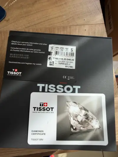 Reloj Tissot de Pulsera Dorado con Esfera Azul - miniatura 3