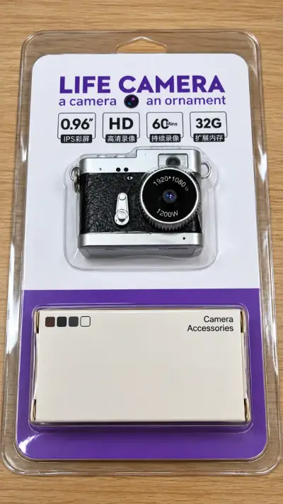 MINI CÁMARA DIGITAL LIFE CAMERA – ESTILO RETRO - miniatura 1