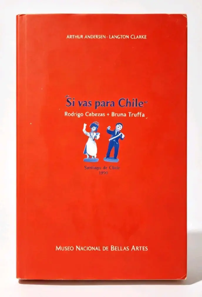 Libro 'Si vas para Chile' de Rodrigo Cabezas y Bruna Truffa