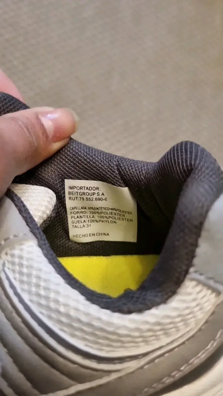 Zapatillas deportivas grises con velcro para niños - 4