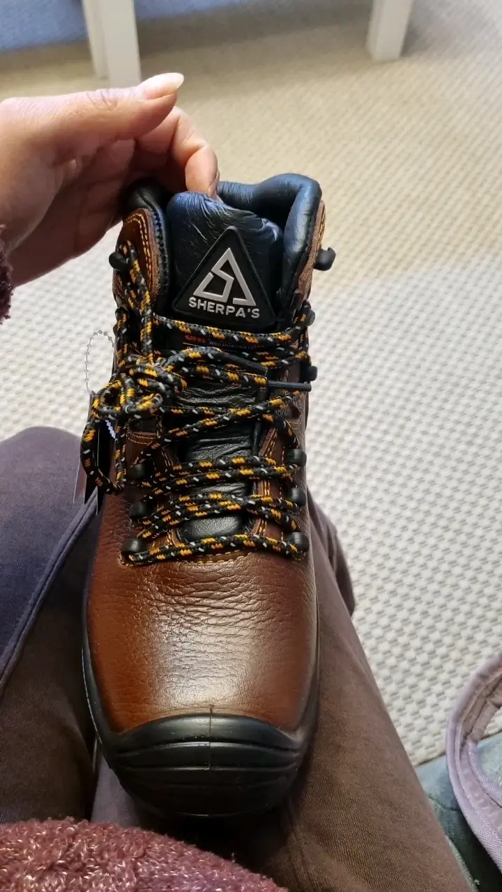 Botas de seguridad Sherpa's marrones talla 38 - 2
