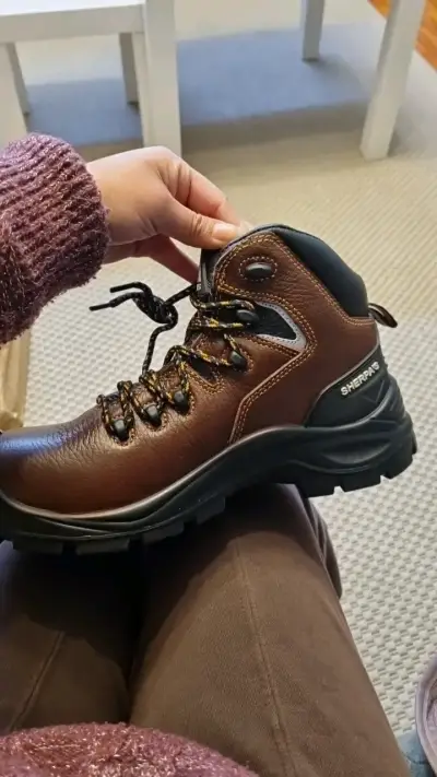 Botas de seguridad Sherpa's marrones talla 38 - miniatura 3