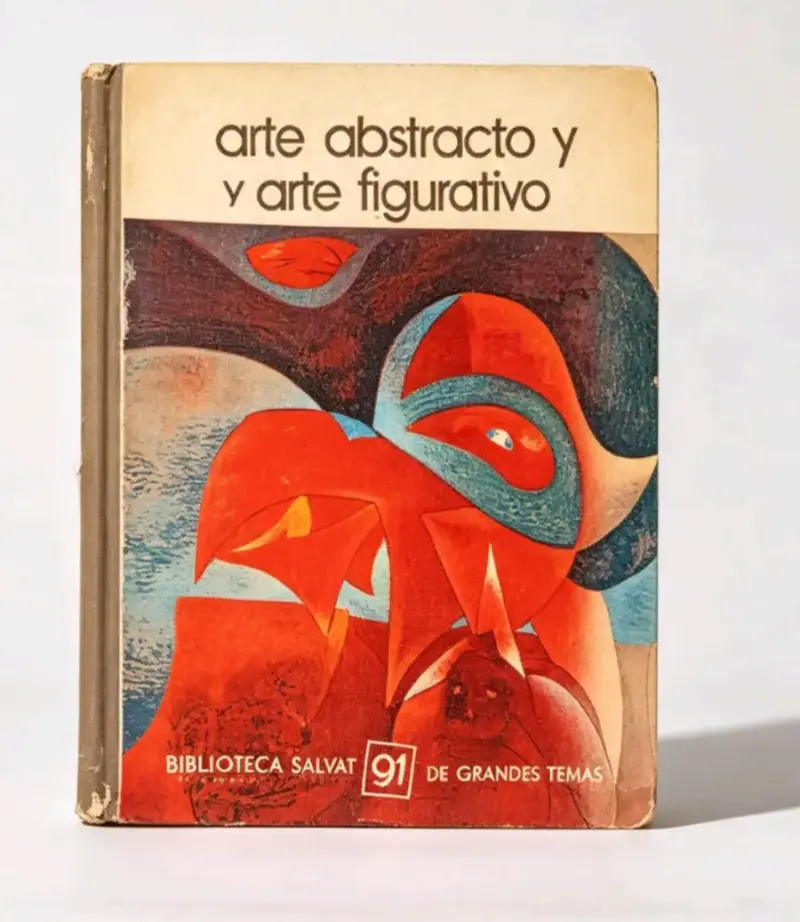 Libro 'Arte Abstracto y Arte Figurativo' Biblioteca Salvat