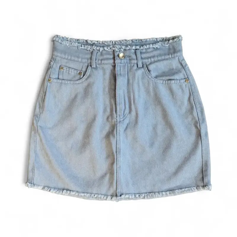 Falda para mujer Guinda Talla S Denim Jean - 1