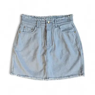 Falda para mujer Guinda Talla S Denim Jean - miniatura 1
