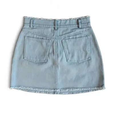 Falda para mujer Guinda Talla S Denim Jean - miniatura 2