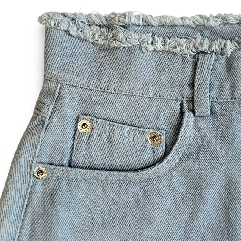 Falda para mujer Guinda Talla S Denim Jean - 3